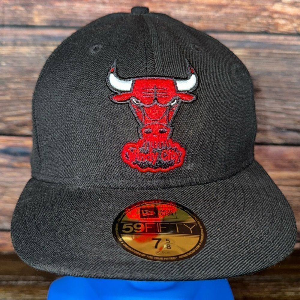 New Era 59Fifty Chicago Bulls Fitted Cap 7-5/8